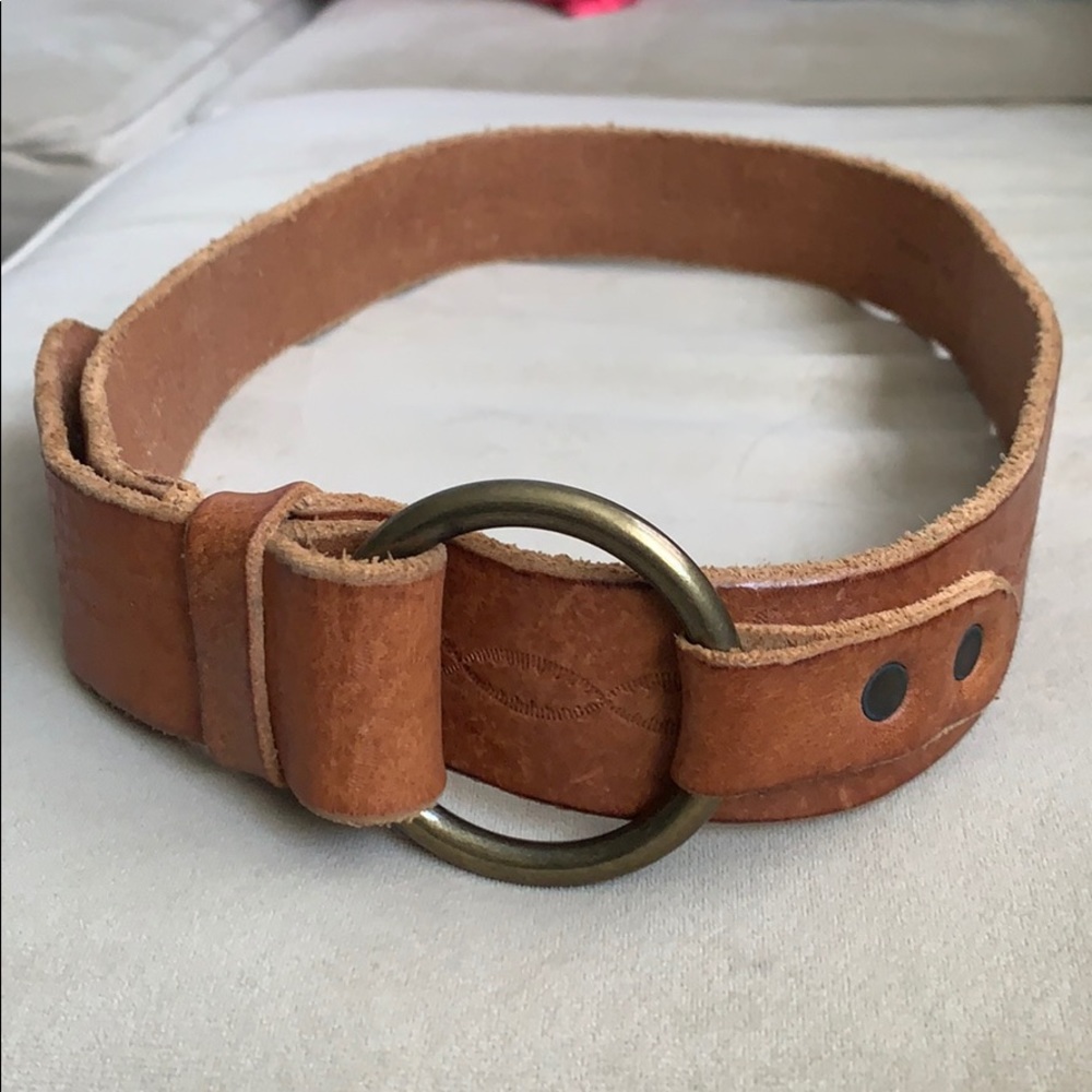 Ralph Lauren leather loop belt